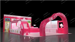 展台设计搭建-打造有温度的治愈系宠物展空间