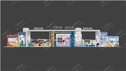 特色主题展台设计搭建-打造书香展会沉浸式文化空间