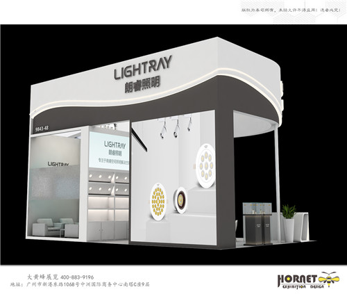 朗睿照明珠宝特装展台设计搭建 朗睿照明珠宝特装展台设计搭建