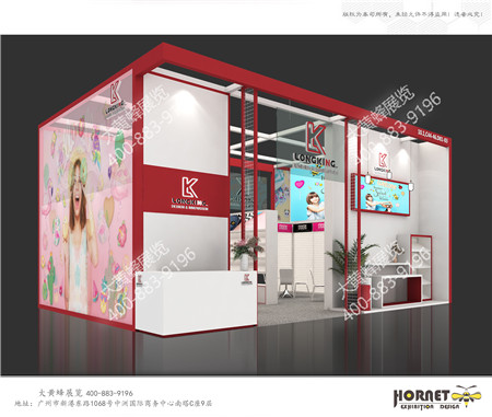 龙璟印刷广交会展台设计搭建 龙璟印刷广交会展台设计搭建