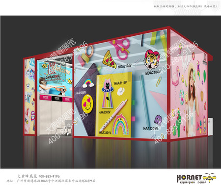 龙璟印刷广交会展台设计搭建 龙璟印刷广交会展台设计搭建