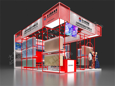 上海纺织品广交会三期展会设计搭建