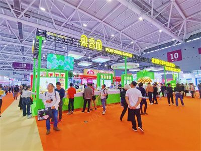 果香园酒店用品展特装展台设计搭建